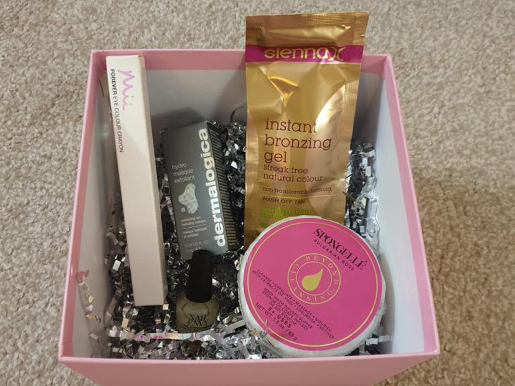 Pink Variety Box Content